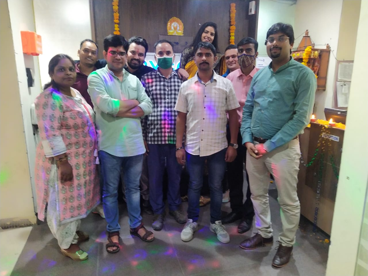 Celebration at office